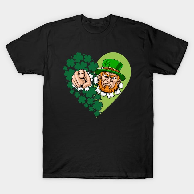 St Patricks Day T-Shirt by Museflash